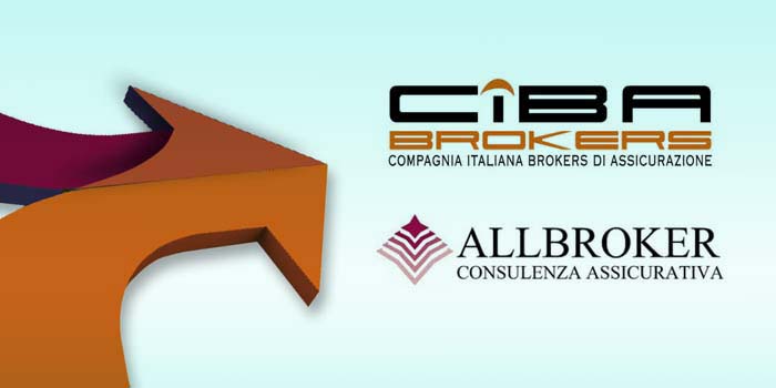 Immagine con loghi Ciba Brokers e Allbroker